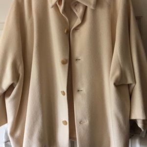 Creme 100% Cashmere Eskandar Jacket